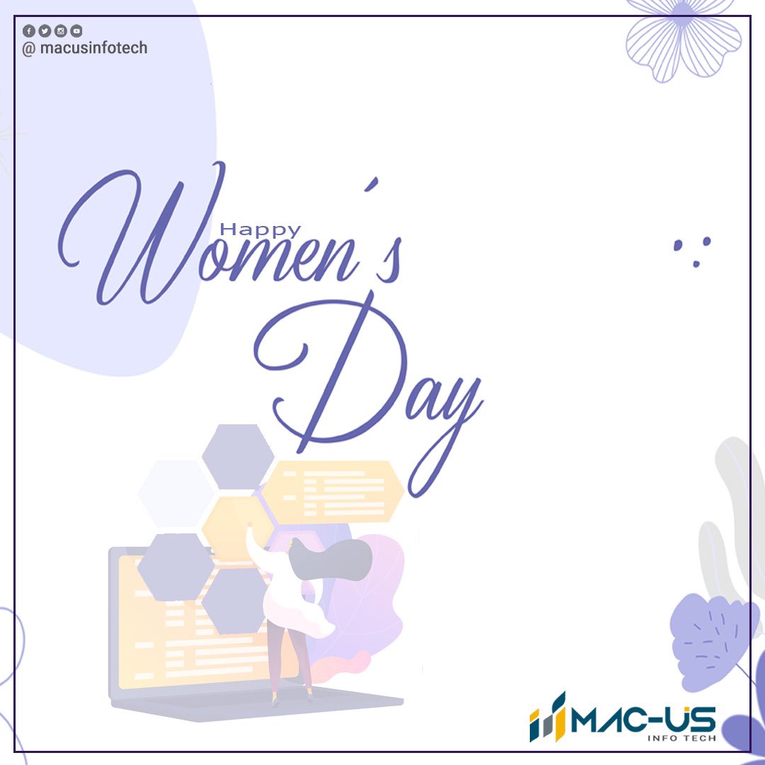 macusinfotech's tweet photo. !! Happy Women's Day !!

MAC-US Info Tech
Involve and Evolve with us..!
.
#macusit
#macusinfotech
https://t.co/ggEzoUkWTz

https://t.co/RYOzBjf6R5
https://t.co/QjJi623ACD https://t.co/KlcexmaXNI