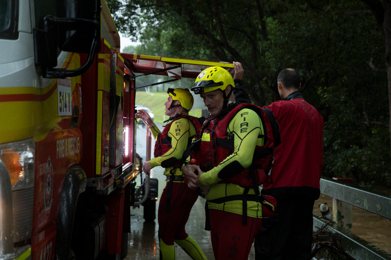 QldFireDept's tweet photo. Shout-out to our Fire and Rescue Service swiftwater rescuers ❤️

In the past fortnight these awesome firies responded to more than 650 water rescues. For these highly-skilled swiftwater technicians, that’s a lot of hours spent in dangerous conditions to help save others. https://t.co/teiWr2Mxfo