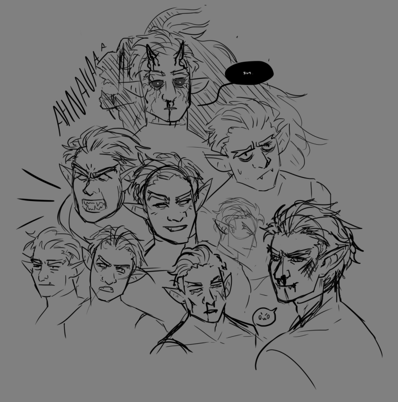 HCobalto's tweet photo. Expression study? for an oc :) https://t.co/fq4nFtbnIt