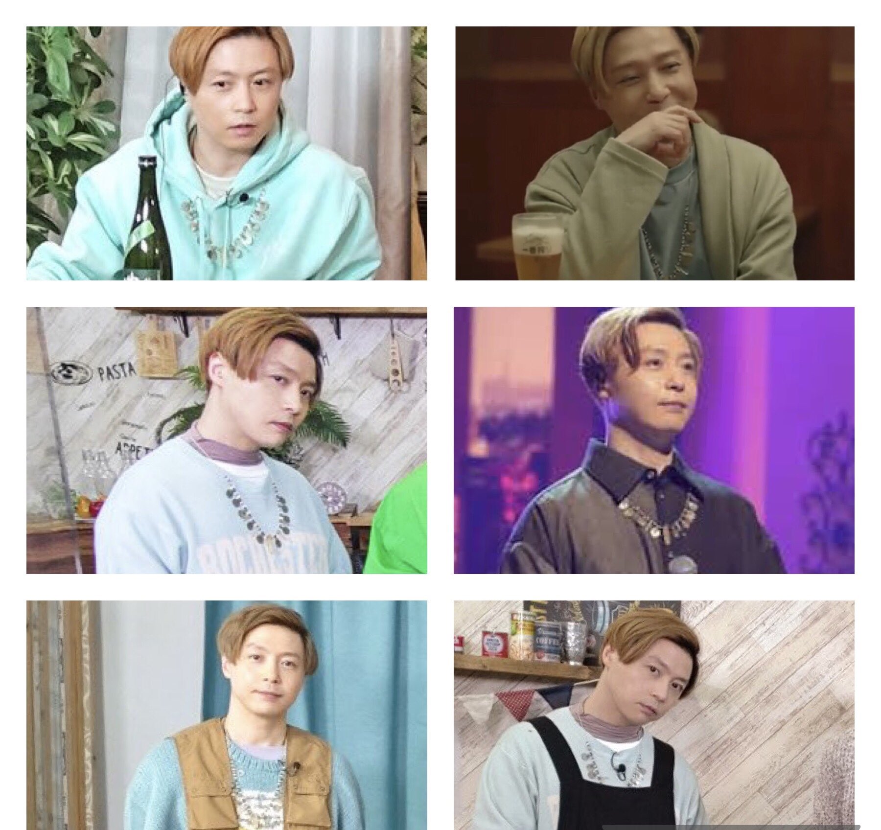 堂本剛 ネックレス 水晶