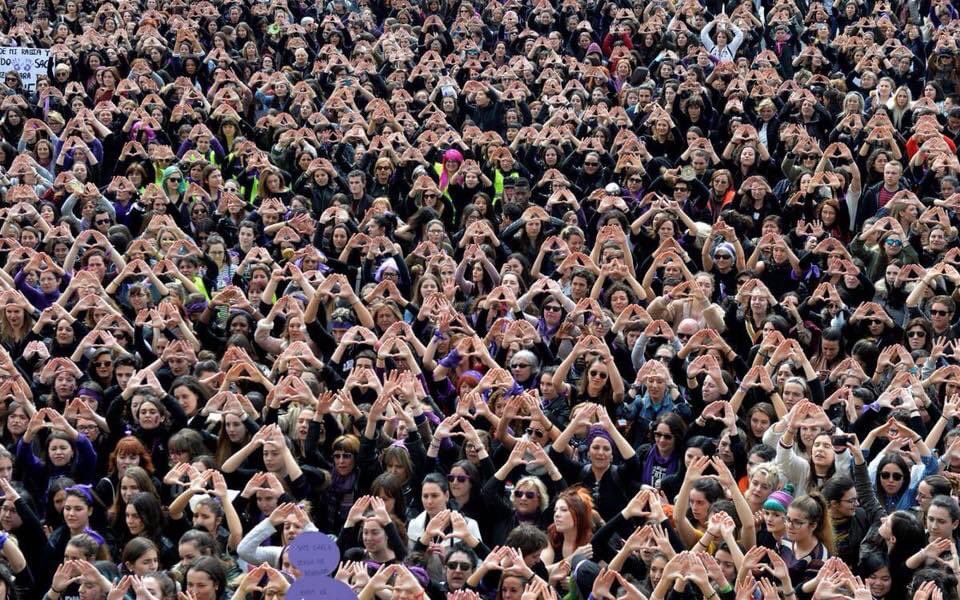 España, 8 de marzo de 2018. #8demarzoHuelgaFeminista #womensday #8demarzo