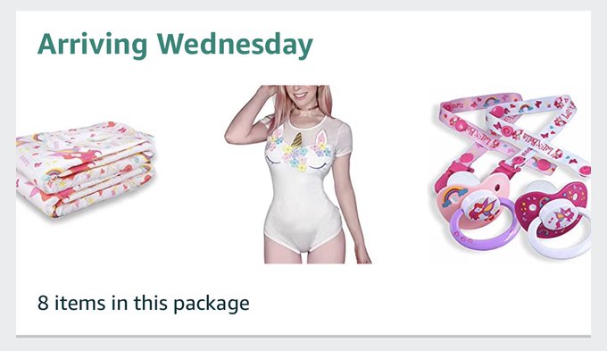 So excited for new stuff! Y&rsquo;all are gonna want to follow me to see the new content!! #ABDL #adultbabydiaperlover<a href="/tag/adultbaby"class="tags"><span>#adultbaby</span></a><a href="/tag/abdl"class="tags"><span>#abdl</span></a><a href="/tag/littleforbig"class="tags"><span>#littleforbig</span></a><a href="/tag/adultbabydiap"class="tags"><span>#adultbabydiap</span></a>