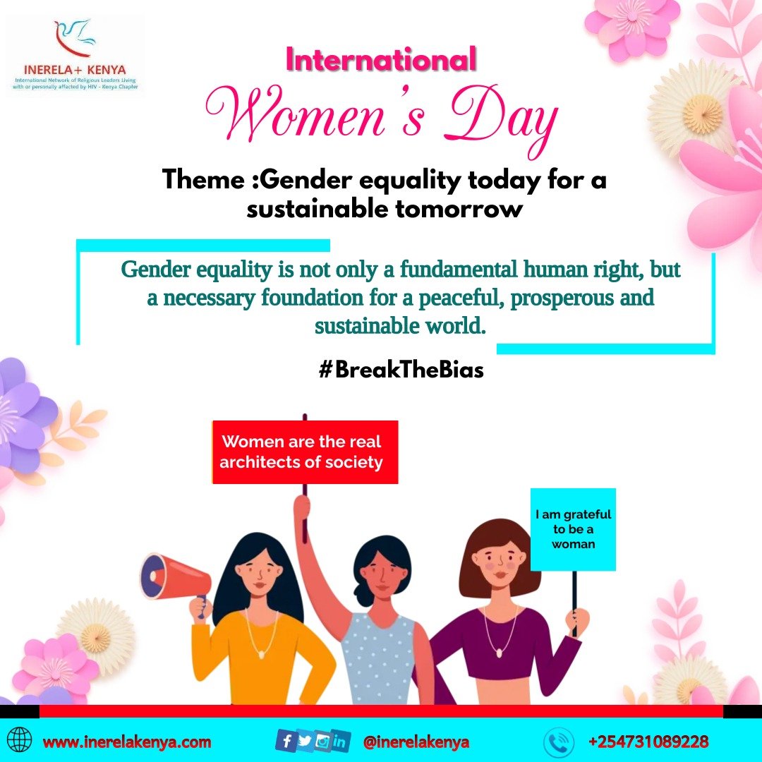 raenjuguna's tweet photo. Women hold society together, they're dependable,reliable, sacrificial,selfless multitaskers. It's only prudent for Gender equality to be exercised for a more sensible world.
#InternationalWomensDay2022 #BreakingTheBias 
@InerelaKenya @INERELA_SEC @UN_Women @MOH_Kenya @dawa_agenda https://t.co/ARcDzL0dV7