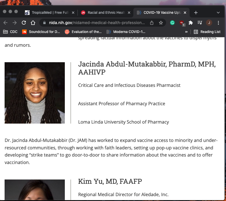 Jacinda Abdul-Mutakabbir (Dr.JAM) PharmD MPH tweet media