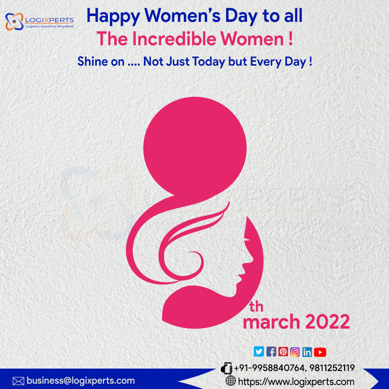 TMS_Logixperts's tweet image. Happy Women's Day
For more details contact us at @ +91-9958840764, +91-9811252119, or visit here: logixperts.com
#Software #Logistics #Transportation #Improve #Operations #VehicleManagementSoftware #TransportSoftware #LogisticsSoftware #OnlineSoftware