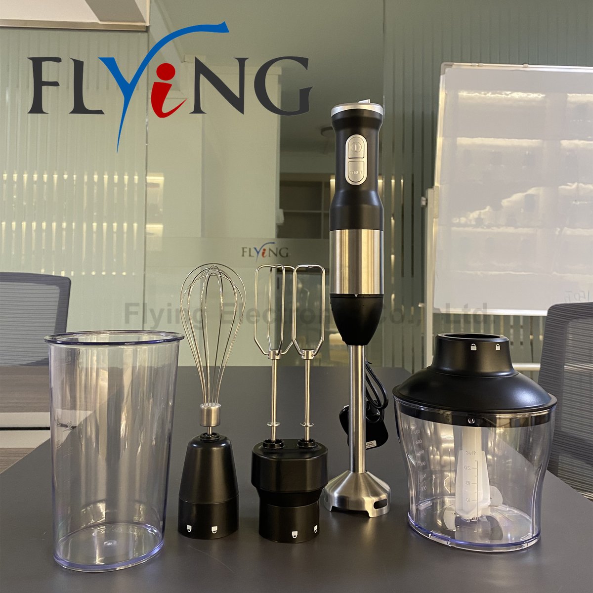 FlyingElectron1's tweet image. Powerful immersion blender with turbo
Made of high-grade stainless steel and resistant plastic.
#blenders #blenderparts #miniblender #juicerblender #foodblender #handblender #mixer #juicer #eggbeater