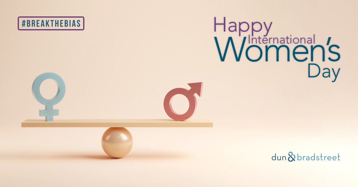 DNB_Technology's tweet image. Happy International Women's Day!

Let's #BreakTheBias.

#InternationalWomensDay #WISE #IWD