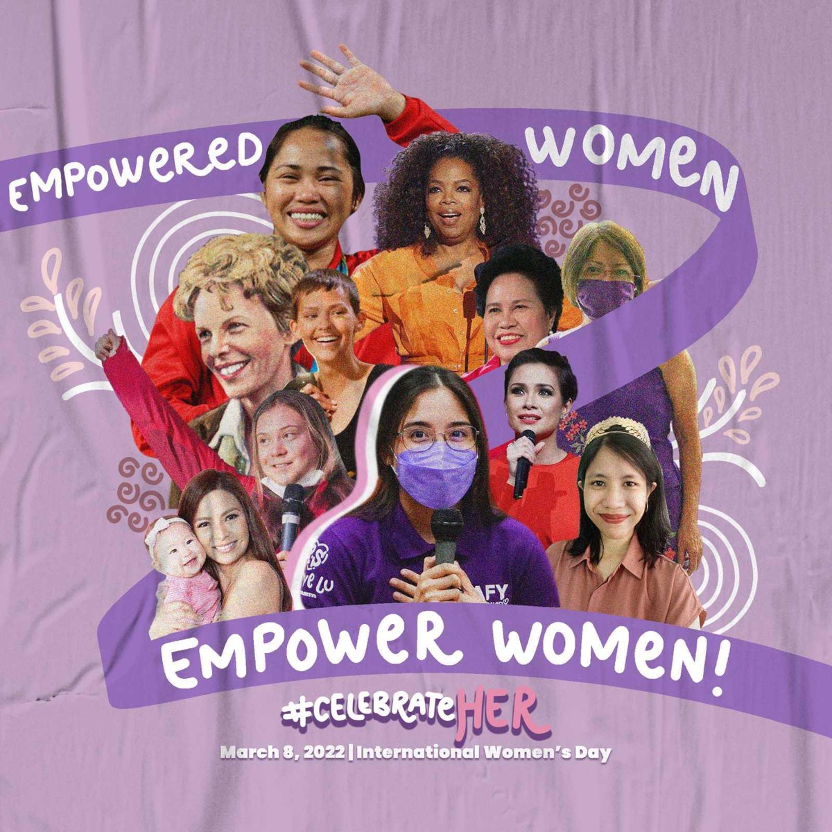 VMGEJO's tweet photo. PUSO at SERBISYO #EmpoweredWomen 💜 https://t.co/UZotdSOHMI