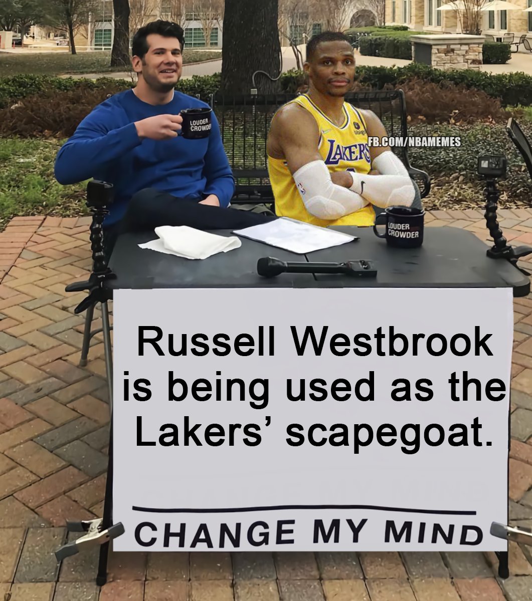 Russell Westbrook is the Lakers' scapegoat:

FACT or CAP?
