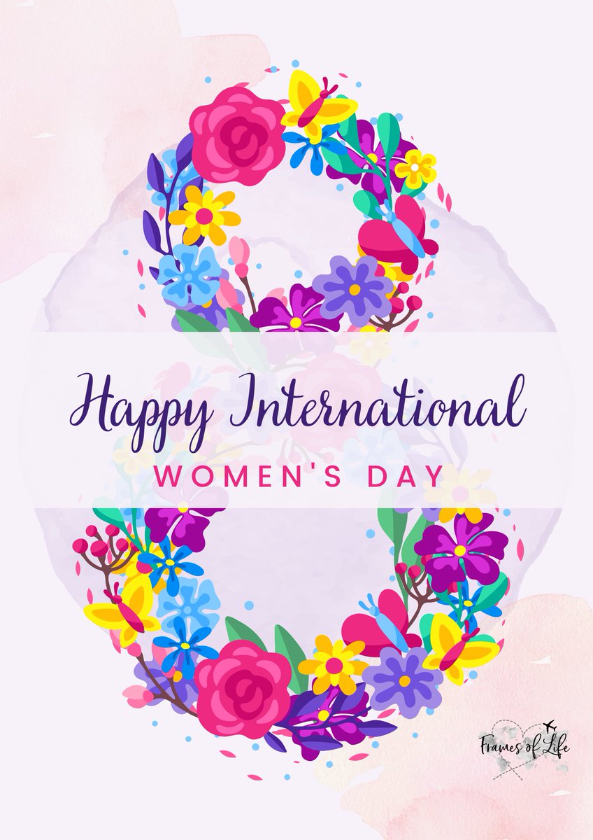 frames_of_life's tweet photo. Happy Women's Day, ladies! 💐

#8thMarch #8march #WomensDay #WomensDay2022 https://t.co/I3NZjzT4H5