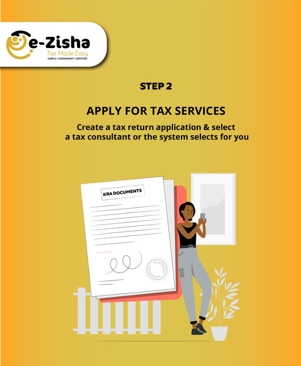 ICPAK_Kenya's tweet photo. How to e-Zisha your tax returns in 5 simple steps!
Log on to https://t.co/7w3oTfIHHz or download and install e-Zisha app from the #Googleplay store today!
#Simple #Certified #Convenient #EzishaNaICPAK #eZISHA #LipaUshuruNaeZISHA ...½ https://t.co/1raYv5hRp3