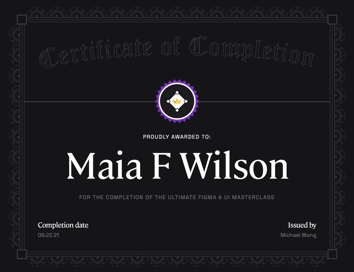 Maiaf_w's tweet image. Never stop learning. 
@figmaacademy @designcoursecom @mizko
.
.
#figmamasterclass #figma #uidesign #uxdesign #productdesign