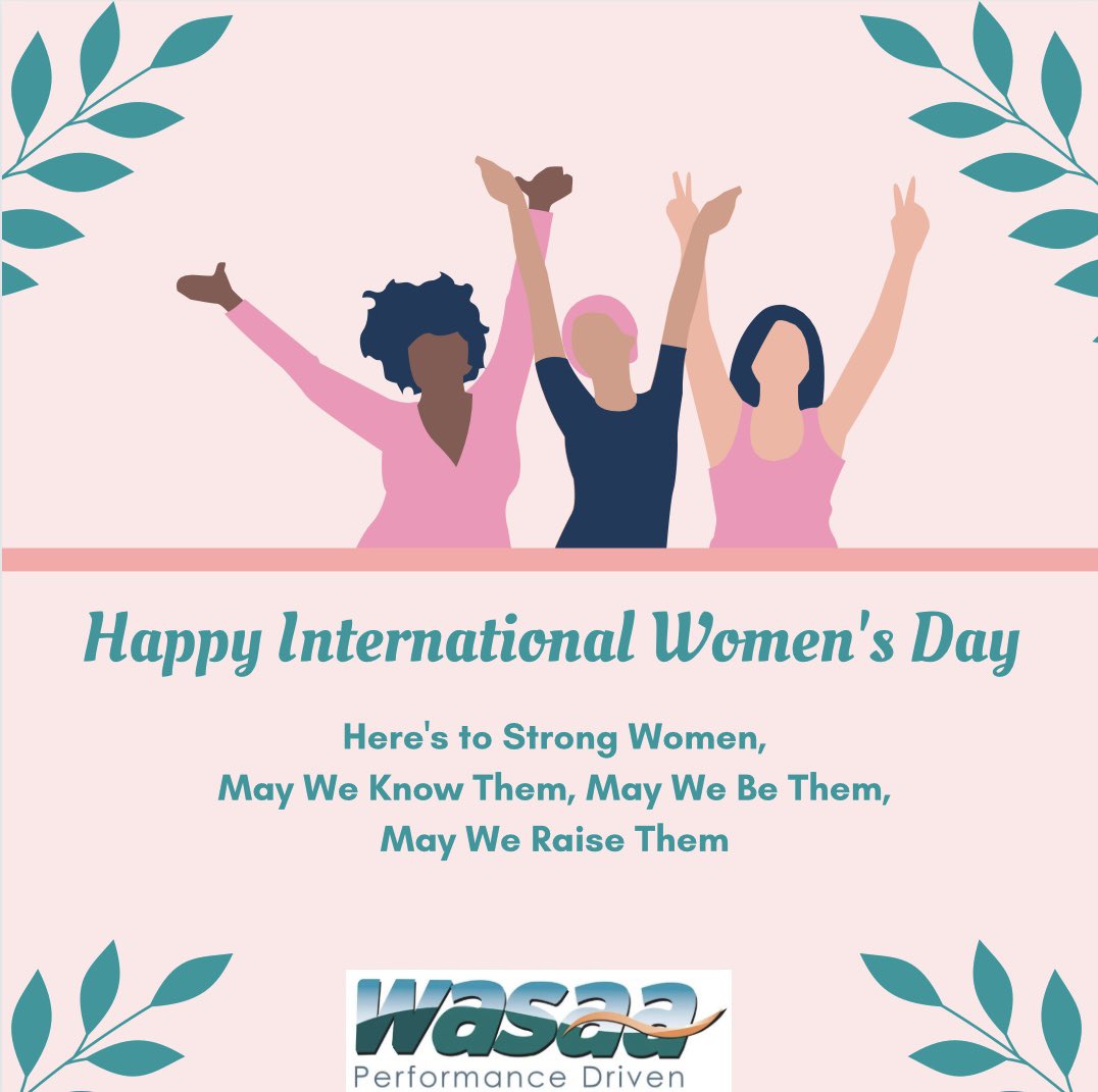 WasaaGas's tweet photo. We Salute &amp; Celebrate the endless power of Women.

Happy International Women’Day🌹

#wasaagasses #happyinternationalwomensday #womenempowerment #supportwomeninbusiness https://t.co/GV3Qeh0wv2