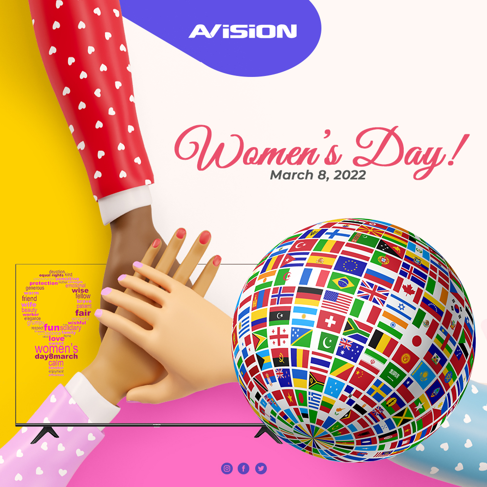 avisionph's tweet photo. Happy International Women's Day to all the wonderful, unique, amazing women all around the globe! 🌏

#InternationalWomensDay2022 #WomensDay2022 #womenempowerment @avisionph https://t.co/HhtyhddxoG