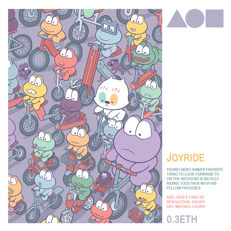 New collection in <a href="/foundation/">Foundation 🌐</a> - Joyride.
Hope you guys love it~

foundation.app/@michaelchuah/…

#NFTartist #nft_asia
<a href="/nftmalaysia/">NFT.MY</a> <a href="/ACF_NFT/">Creative Family</a> <a href="/ArtgumiDAO/">ArtGumi ♥︎ アート組</a>