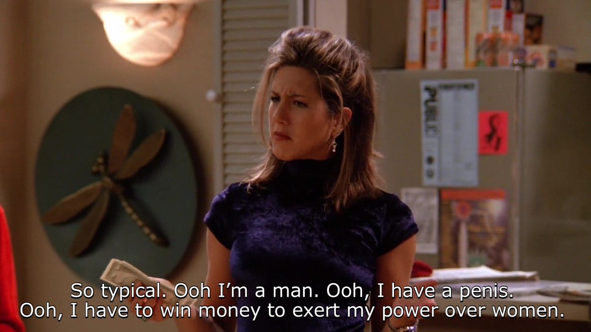 rachel green said it best