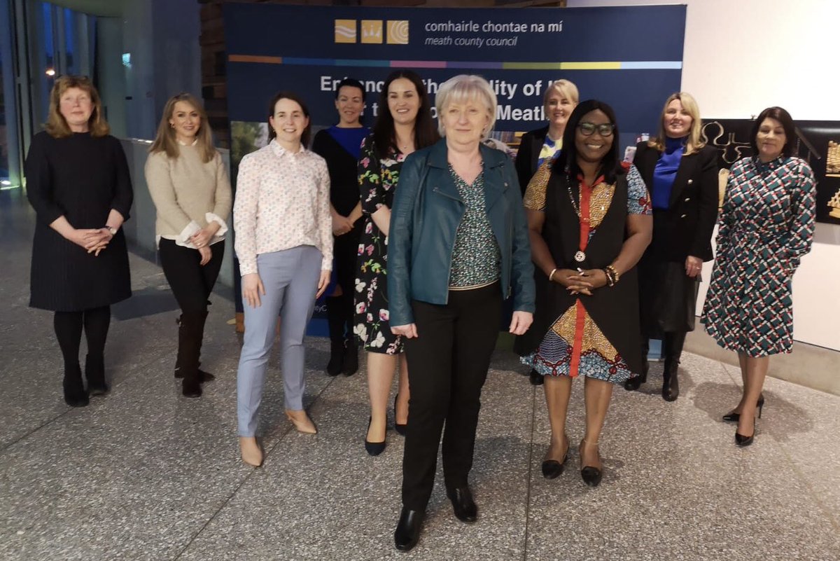 Yesterday, to mark the eve of International Women’s Day, we launched the Meath Women’s Caucus. As Secretary I’m looking forward to working with all these hard working female leaders to ensure future representation is inclusive and diverse. @meathcoco @FineGael @solsticearts