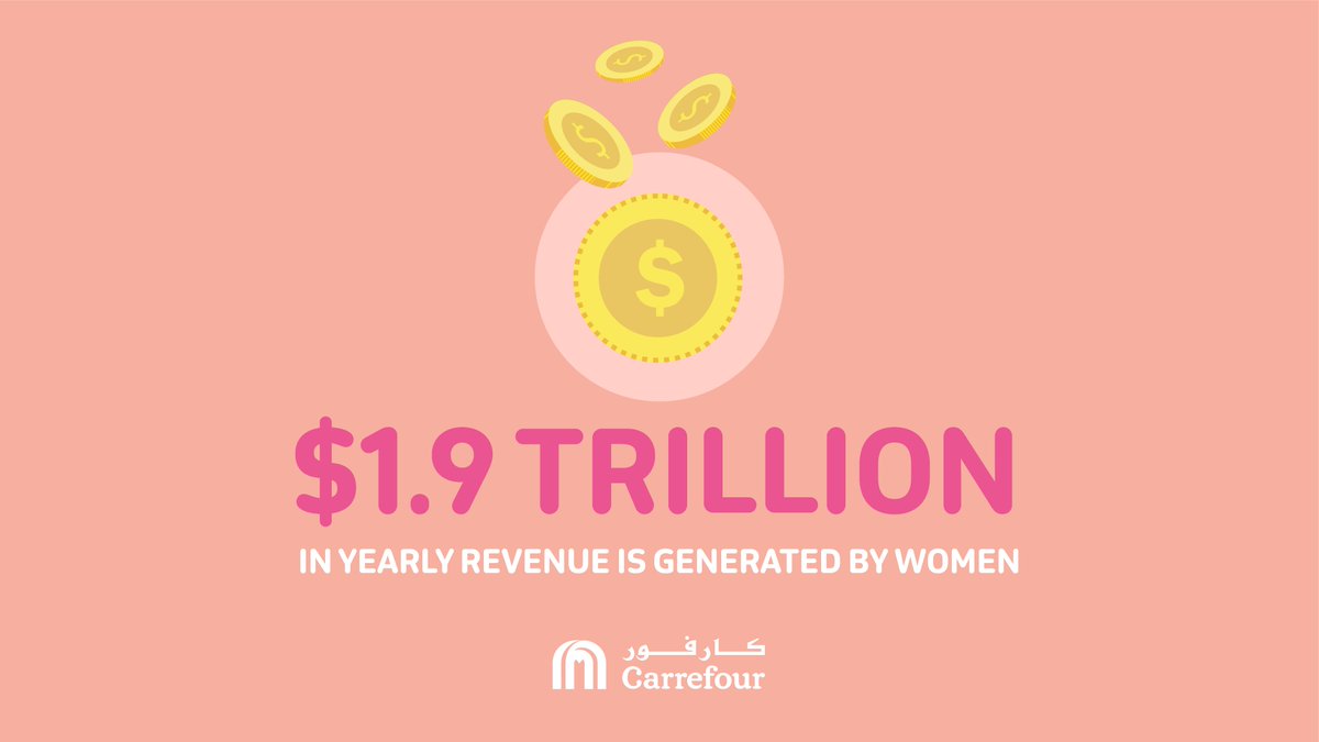 CarrefourKW's tweet photo. هل تعلم أن نسبة النساء العاملات في العالم وصلت إلى 41%، وأن 36% من الأعمال الناشئة في العالم تديرها نساء؟ إليك بمناسبة #اليوم_العالمي_للمرأة🧍🏻‍♀️، بعض الإحصائيات التي تؤكد مدى تمكين المرأة في العالم وأهمية دورها في سوق العمل. #لأنك_تستاهل_أكثر #أسعد_اللحظات https://t.co/ZU13rYu4ZW