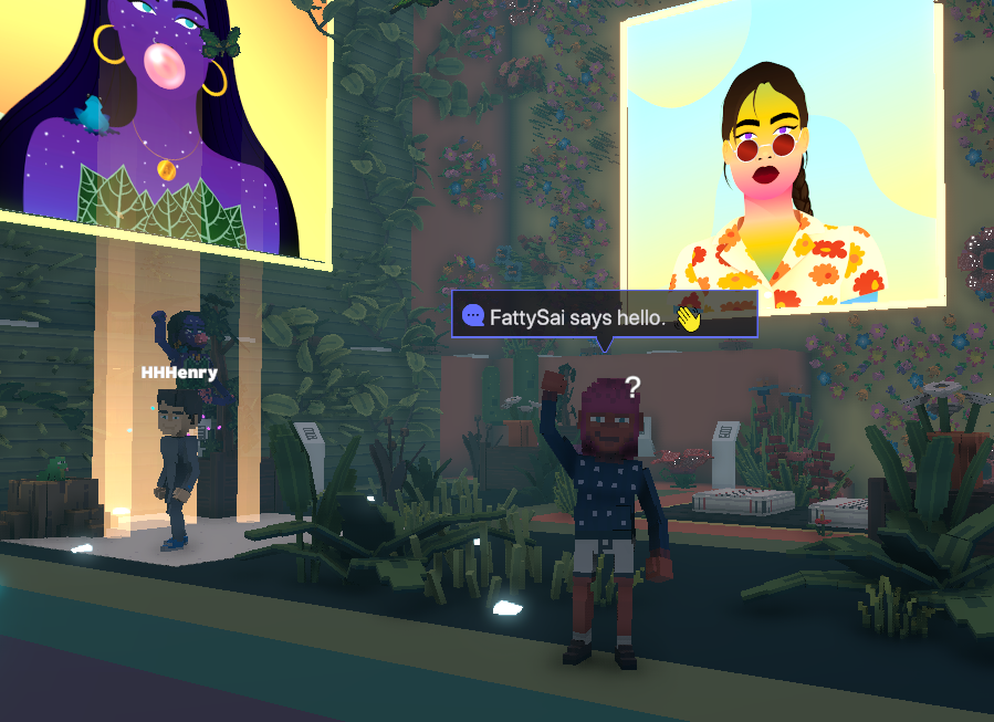 FattySai77's tweet photo. @TheSandboxGame @worldofwomennft I just participated in the daily #SandboxAlphaS2Contest for a chance to earn up to 1,000 $SAND! Day 3 - Selfie with WorldofWomen. Check out my screenshot below! 👇 #SandboxAlphaS2 https://t.co/2zGYvXcuoL