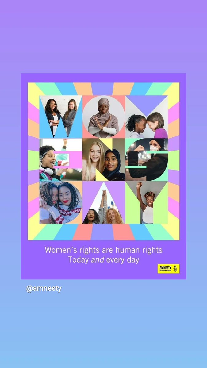 Today on #InternationalWomensDay we stand united and in solidarity with all women around the world. Women's rights are human rights, today and every day.