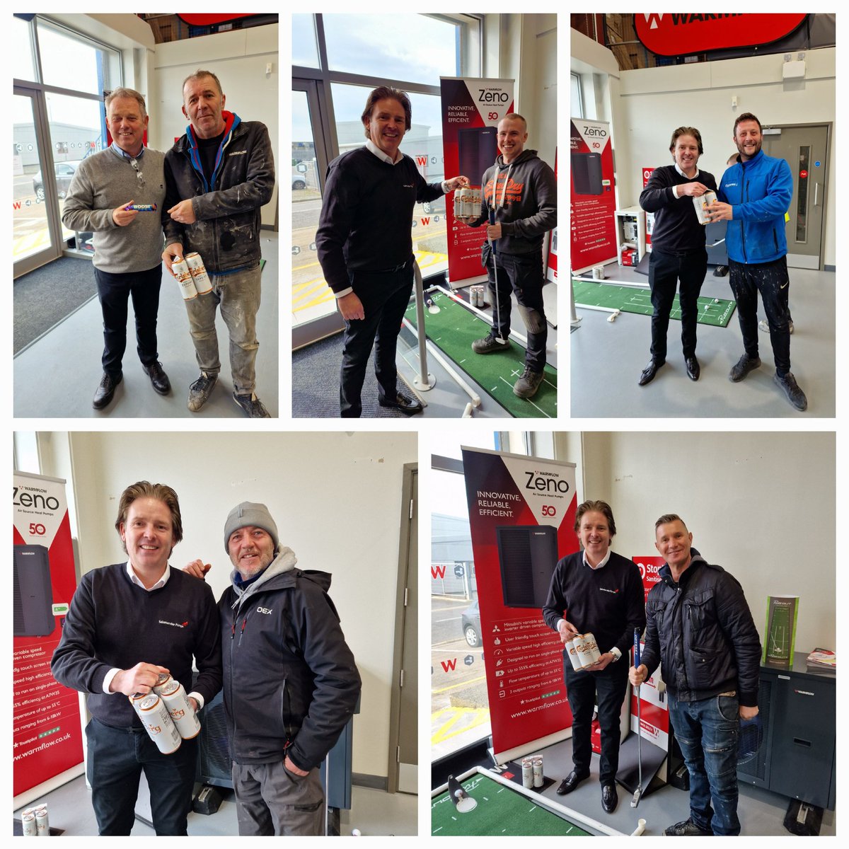 Salamander_Sean's tweet photo. Winners are grinners at the @salamanderpumps @WolseleyUK #Jersey trade event today https://t.co/1lOE8i3F7B