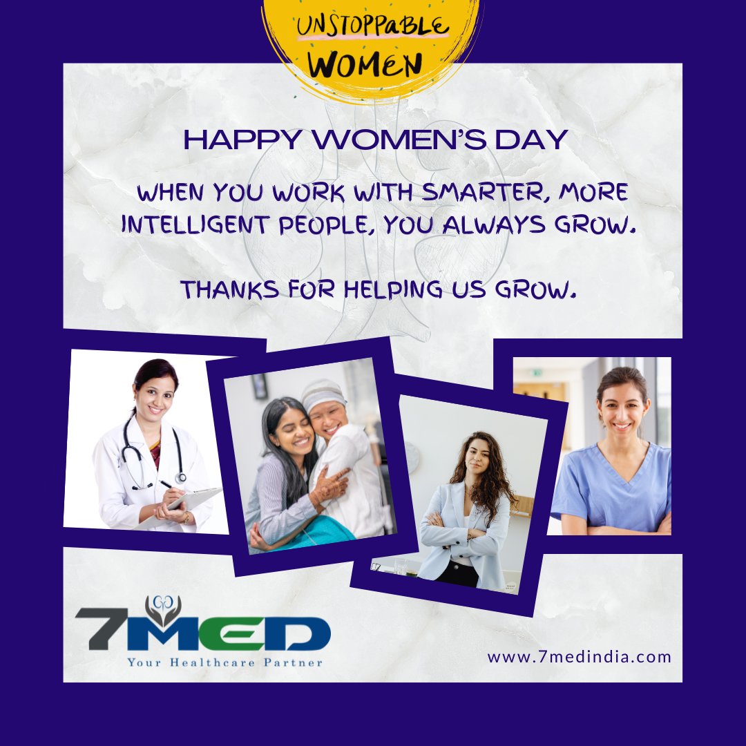 7medIndia's tweet photo. On this women's day let's make sure that we just not limit ourselves to appreciate the women's in our lives on this one day but let's celebrate their efforts every single day.
#HappyWomen'sDay #7Med #7MedIndia #GoodTimes #KidneyCare #PartnerinHealth #KeepingPatientsFirst https://t.co/Oz16J8TxgO