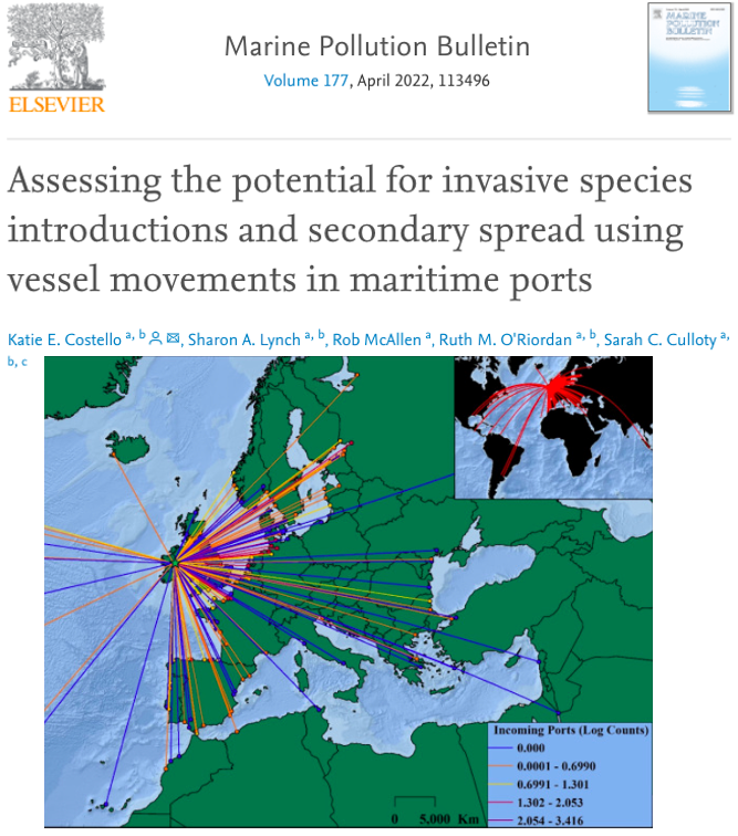 Shellfish Health Group UCC (@shellfish_ucc) on Twitter photo 🥳📢Our latest paper on the potential of #invasive species introductions via vessel movements at Irish ports within the Irish and Celtic Seas for the <a href="/BlueFish_EU/">BlueFish</a> @IrelandWales <a href="/uccBEES/">Biological, Earth & Environmental Sciences, UCC</a> <a href="/eriucc/">Sustainability Institute</a> <a href="/MaREIcentre/">MaREI</a> <a href="/CullotyS/">Prof. Sarah Culloty</a> Read more at👇
 sciencedirect.com/science/articl… 🥳📢Our latest paper on the potential of #invasive species introductions via vessel movements at Irish ports within the Irish and Celtic Seas for the <a href="/BlueFish_EU/">BlueFish</a> @IrelandWales <a href="/uccBEES/">Biological, Earth & Environmental Sciences, UCC</a> <a href="/eriucc/">Sustainability Institute</a> <a href="/MaREIcentre/">MaREI</a> <a href="/CullotyS/">Prof. Sarah Culloty</a> Read more at👇
 sciencedirect.com/science/articl…