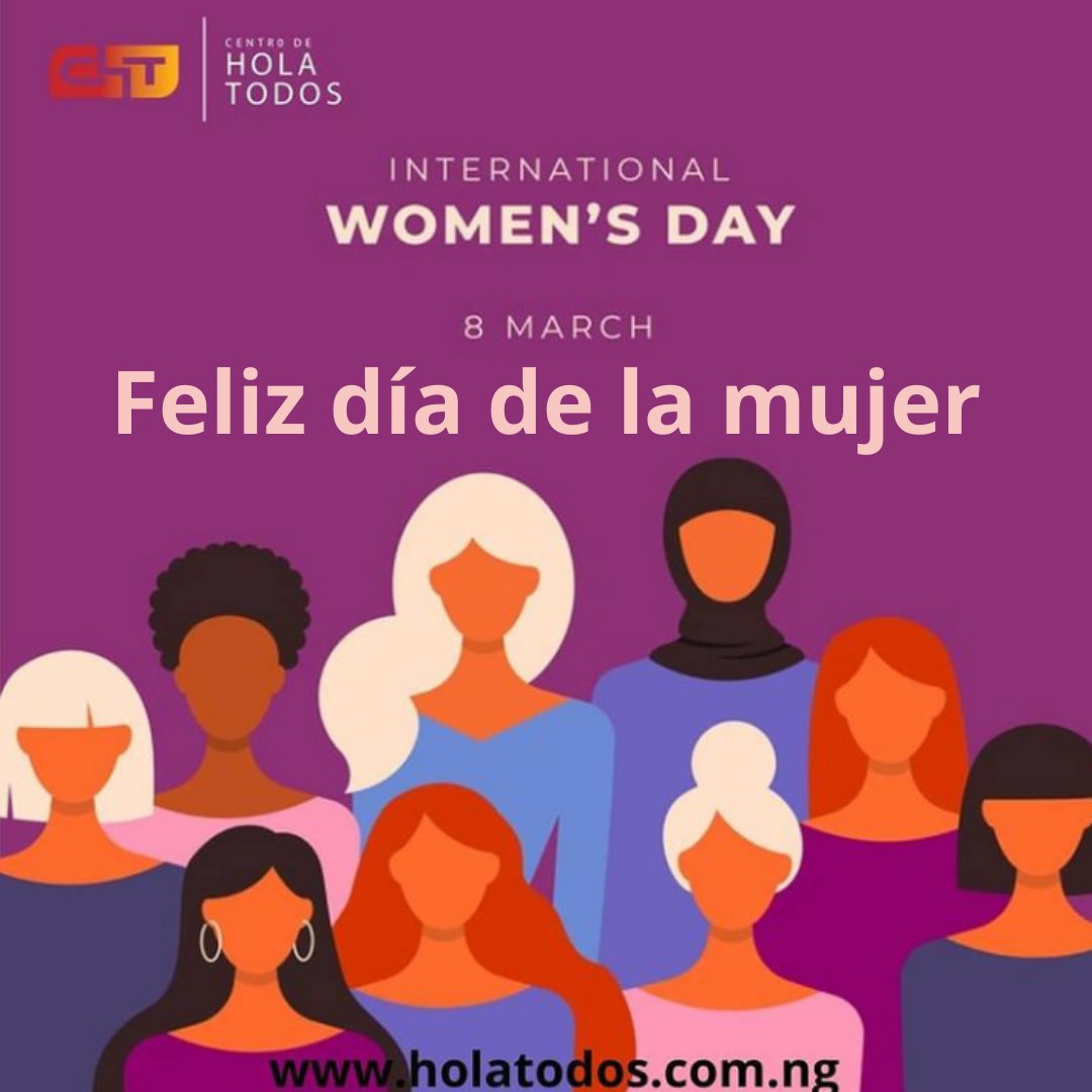 holatodoshoy's tweet photo. #internationalwomensday we dive into history to celebrate brave and dedicated Spanish women who have tiredlessly worked in advancing people's right and paving way for other women to walk in their paths.
To all the women out there, you are powerful and unique....KEEP SHINING!!!!! https://t.co/Ning8Cinpe