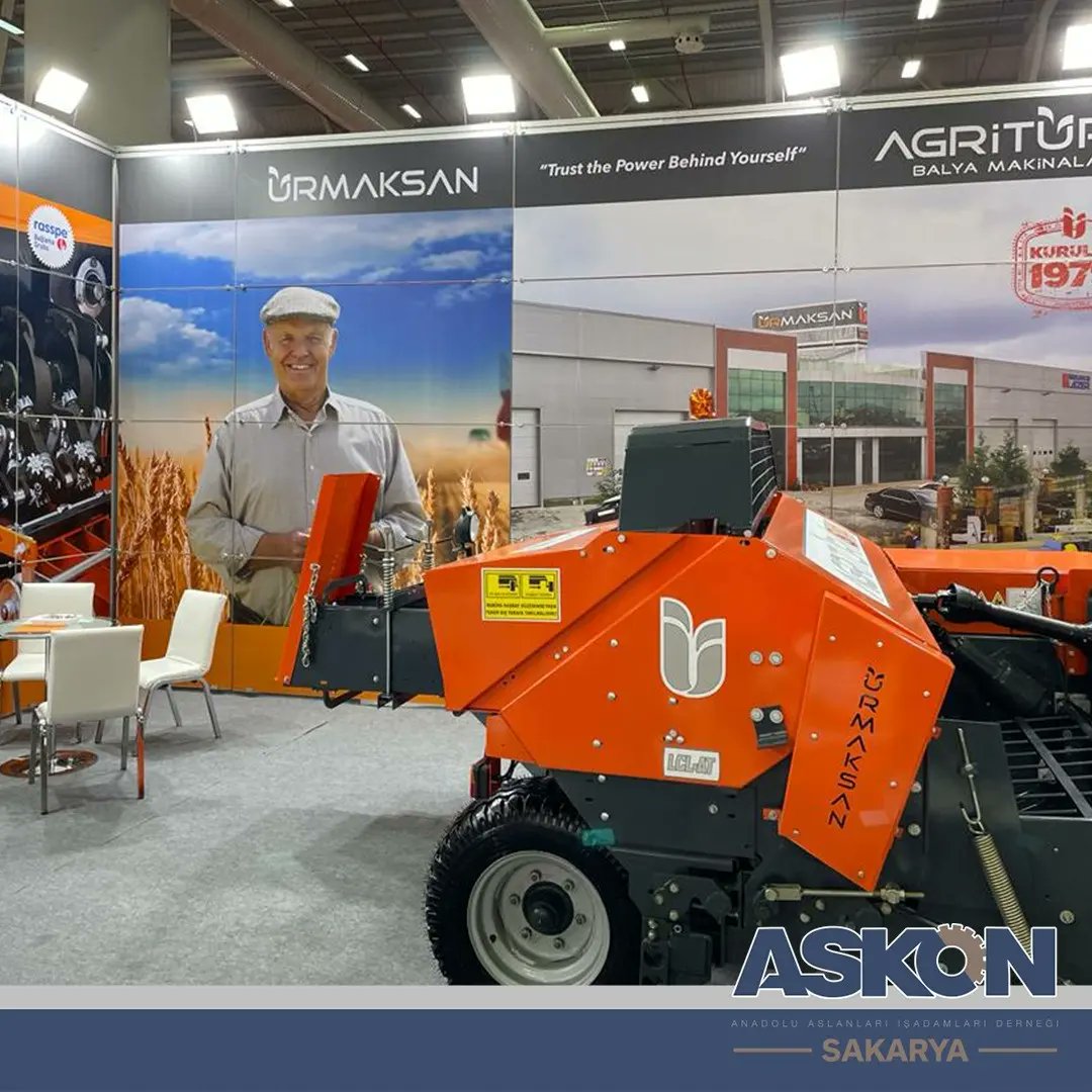 8-12 Mart 2022 tarihleri arasında düzenlenen 
Uluslararası Konya Tarım Fuarında, <a href="/urmaksan54/">ÜRMAKSAN - AGRİTÜRK</a> Firması ile fuarda yerini alan Yönetim Kurulu Üyemiz <a href="/Davut_UR/">Davut ÜR</a>  beyi tebrik eder başarılarının devamını dileriz...<a href="/ASKON/">ASKON 🇹🇷</a> 
<a href="/konyaaskon/">ASKON KONYA 🇹🇷 #Milli Kalkınmanın Güçlü Adı</a>