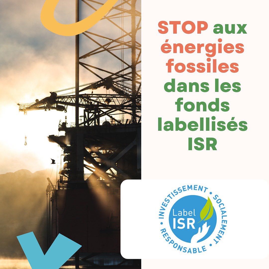 GoodInvest4's tweet photo. 🙅🏾‍♀️STOP aux énergies fossiles dans les fonds ISR ! - https://t.co/MxIuHfZqAi https://t.co/bpkMNxlmDW