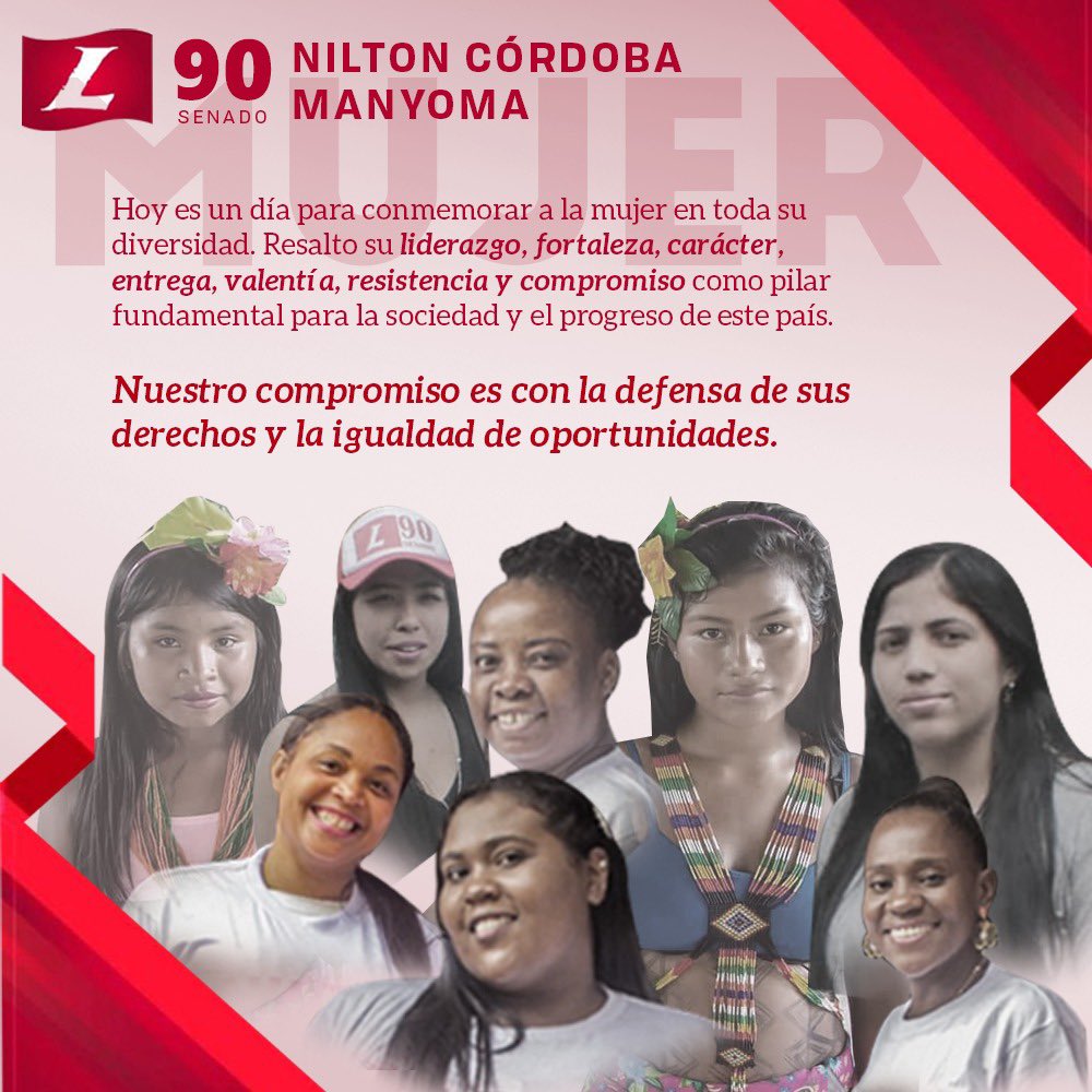 niltoncordoba1's tweet photo. Hoy conmemoramos a la mujer en toda su diversidad. https://t.co/XmCQk17NzE