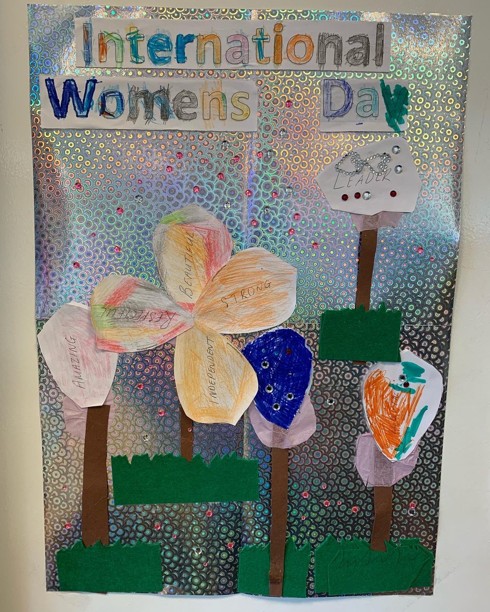 Cambeth_'s tweet photo. To celebrate #InternationalWomensDay our service users created a beautiful piece of art expressing their thoughts about inspirational women and the women in their lives ❤️ #SupportIsEverything #WomensDay #womenpower #art #HappyWomensDay https://t.co/jV5zkX26Ku