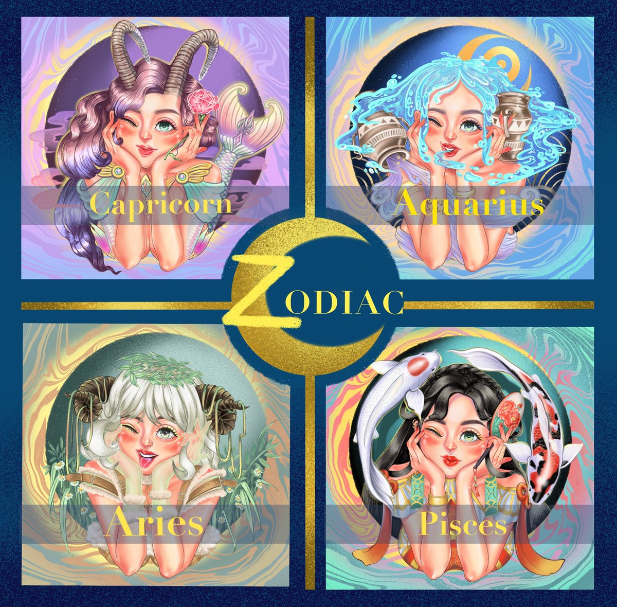 08/03/23
NEW DROP 🌻Dream girl. Collection 
🔮ZODIAC 🔮(04/12)
           Capricorn ♑️ 
            Aquarius ♒️ 
             Pisces ♓️ 
             Aries ♈️ 
✨ Drop 19:00 BKK Time zone GMT+7
✨ Price : 0.030 ETH
opensea.io/collection/dre…

#NFTCommunity #NFTshill #NFTs