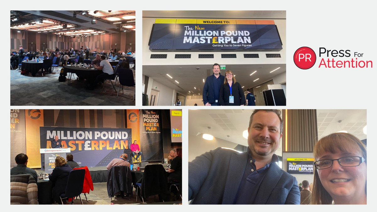 press4attention's tweet image. I've been out of the office today and yesterday at The Vox Venue at Resorts World, Birmingham for the Entrepreneurs Circle New Million Pound Masterplan event!

#Birmingham #entrepreneurscircle #ecworks @TheEntCircle @Vox_Venue