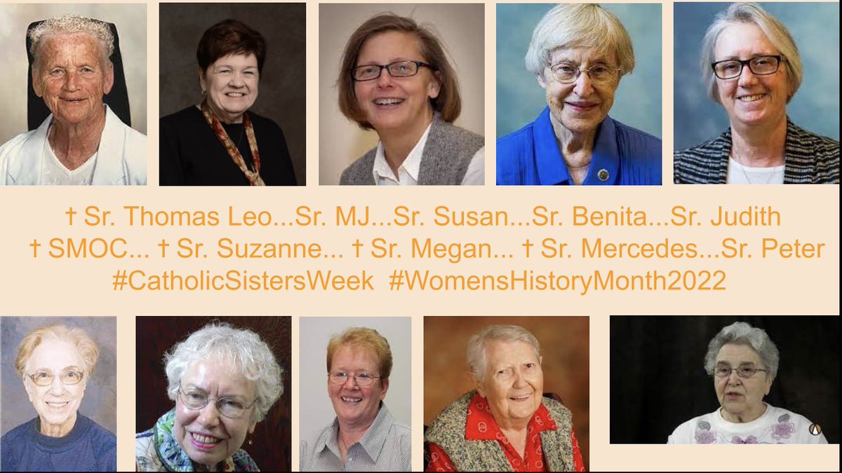 Recycling…in gratitude for their service to God and others…@DominicanAdrian @OSBChicago @springfieldop #CatholicSistersWeek #womenshistorymonth2022