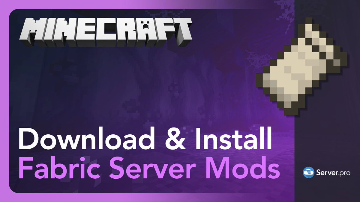 How to Install Fabric on Your Minecraft Server
youtu.be/zmZ-Is4kkrU