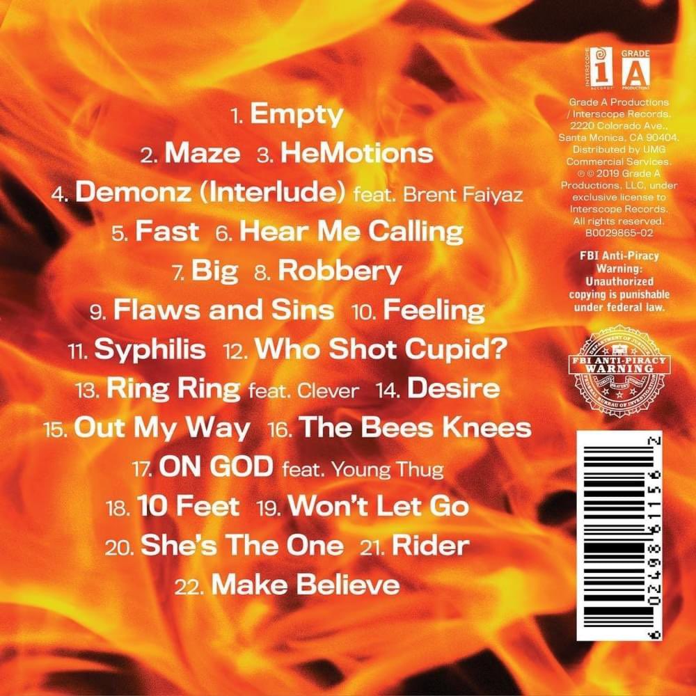 XXL's tweet photo. Three years ago today, Juice Wrld dropped his second studio album Death Race For Love 

What’s your favorite song on here?

#LLJW 🕊 https://t.co/fKzwExoHqO