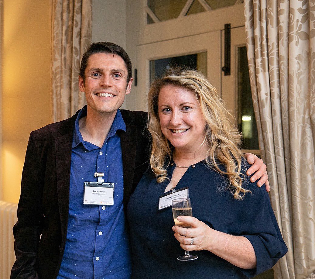 Big shout out on #InternationalWomensDay to Dervila Glynn without whom <a href="/CamNeuro/">Cam Neuroscience</a> wouldn’t function! (Our smiles hide how incredibly tired we both were!)