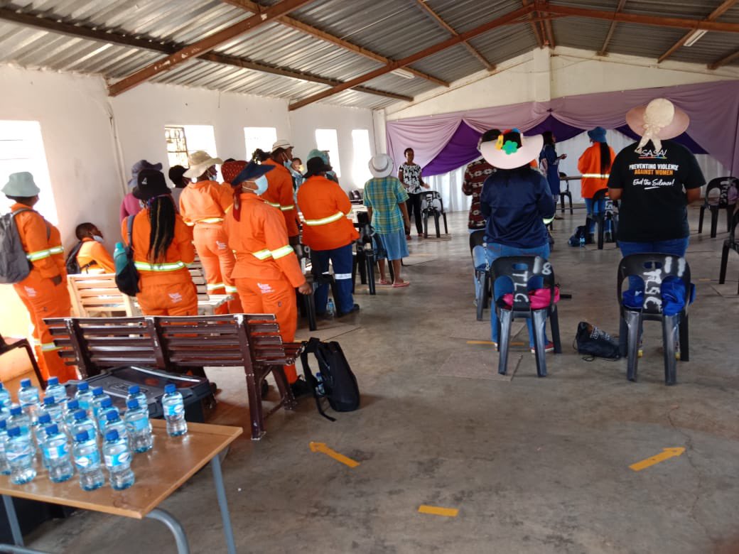 _CSVR's tweet photo. On this #IWD2022 the CSVR team is hosting a community dialogue on Sexual and Gender Based Violence in Ekangala. The dialogue is part of our ongoing research on addressing the shadow pandemic of #GBV. https://t.co/uVDnkIcea2