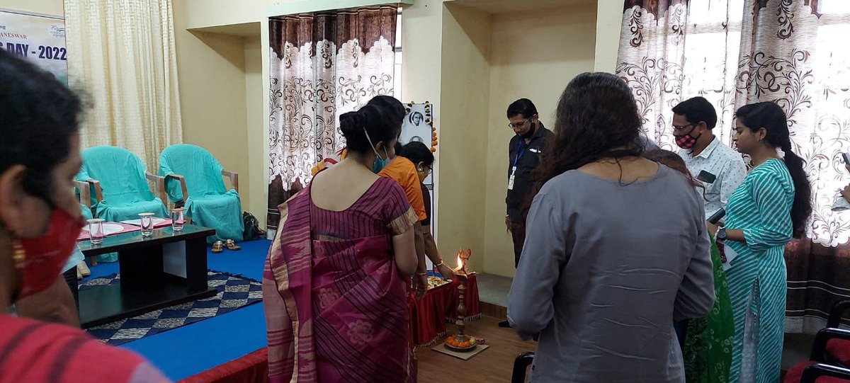 CBC_Bhubaneswar's tweet photo. Special interactive session highlighting the multifaceted role of women held today.Tributes paid to the women freedom fighters of Odisha also. 

#InternationalWomensDay 
#AmritMahotsav https://t.co/bdp1NoKy94