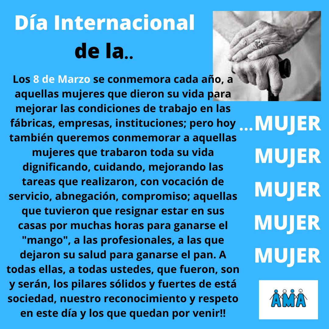 #BuenMartes. Saludos en el #DiaInternacionalDeLasMujeres A nuestras mujeres 💙🤍💙
<a href="/AmaxAvellaneda/">AmaxAvellaneda</a>
