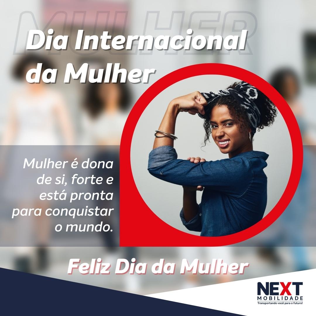 Nextmobilidade's tweet photo. Parabéns pelo seu dia mulher, pelas nossas conquistas, vitórias e pelas batalhas que vencemos dia após dia.
#diainternacionaldamulher #mulher #Conquistas #igualdade #igualdadedegenero #nextmobilidade https://t.co/MR1ycJxeOc