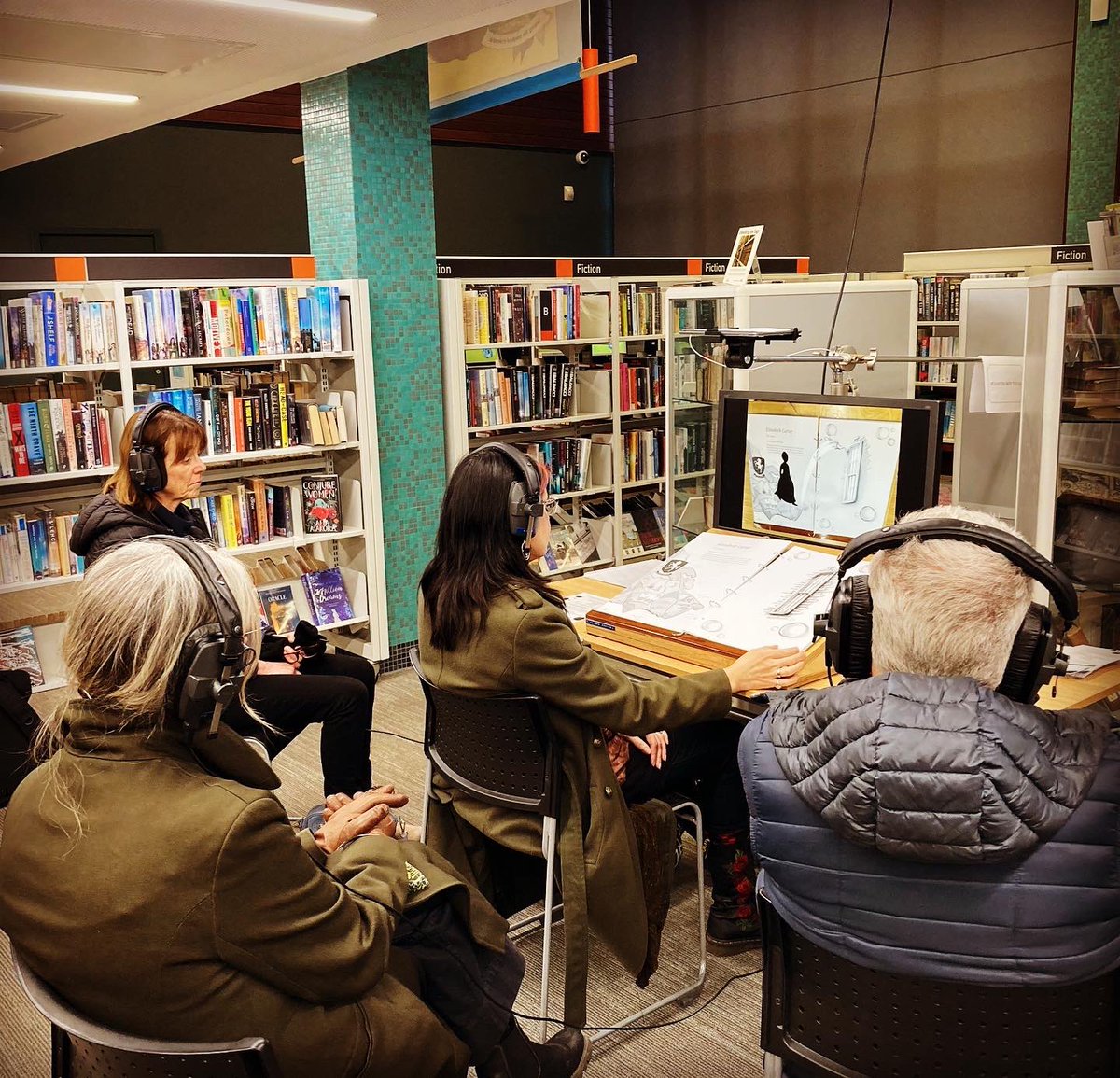 Happy #InternationalWomensDay 💪 A joy to launch ‘Unlocking the Cage’ @ExeterLibrary celebrating the 8 of 800 books in their rare collection written by women. Live words, music &amp; augmented reality giving voice &amp; thanks to those who fought for our rights, our lives, our stage 🌹