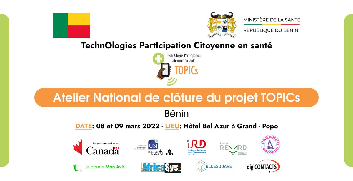 cerrhud's tweet photo. Pour ce 1er jour, Présentation du DHIS2; de l'évolution des données collectées sur les différents dispositifs du projet TOPICs; présentation sur l'évolution du processus de digitalisation des outils de la gestion des plaintes du CALL CENTER par @blsqhub.@AMC_corporatif https://t.co/FaSKwcrRmX