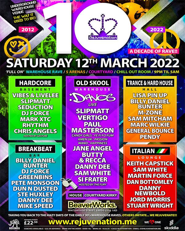 Slipmatt's tweet photo. This is going to be sooo good - Rejuvenation in Leeds is the best!!! 🙌😍

For tickets > https://t.co/wVMlPF5Het https://t.co/Nj3xf4UmEU