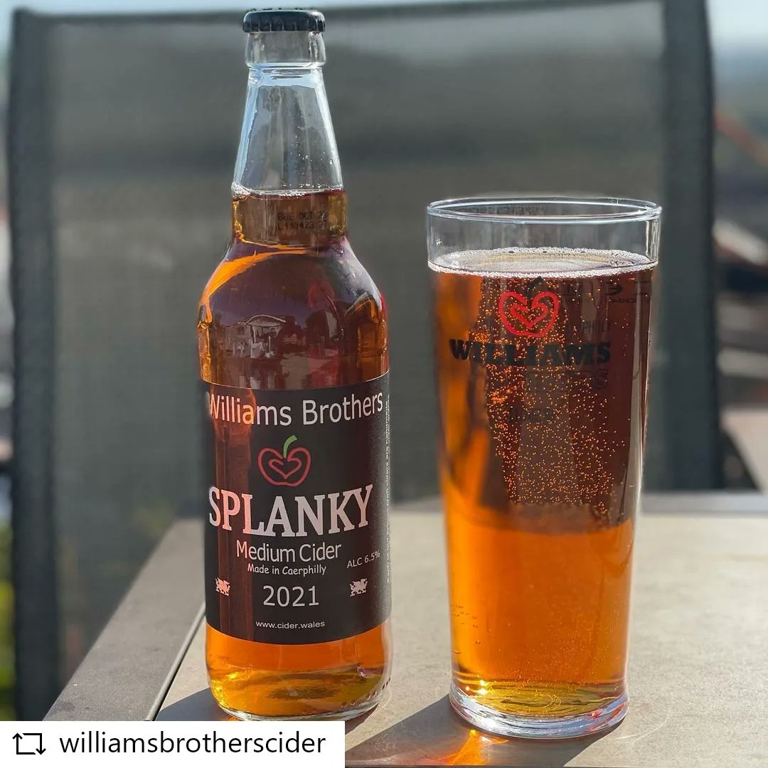 Rich and Pete Williams started with just 5 litres of #craftcider production in the early noughties, and now have what they refer to as a "hobby gone mad". Splanky is one of their best, and available as part of our limited edition Welsh Cider Case. bristolcidershop.co.uk/products/the-w…