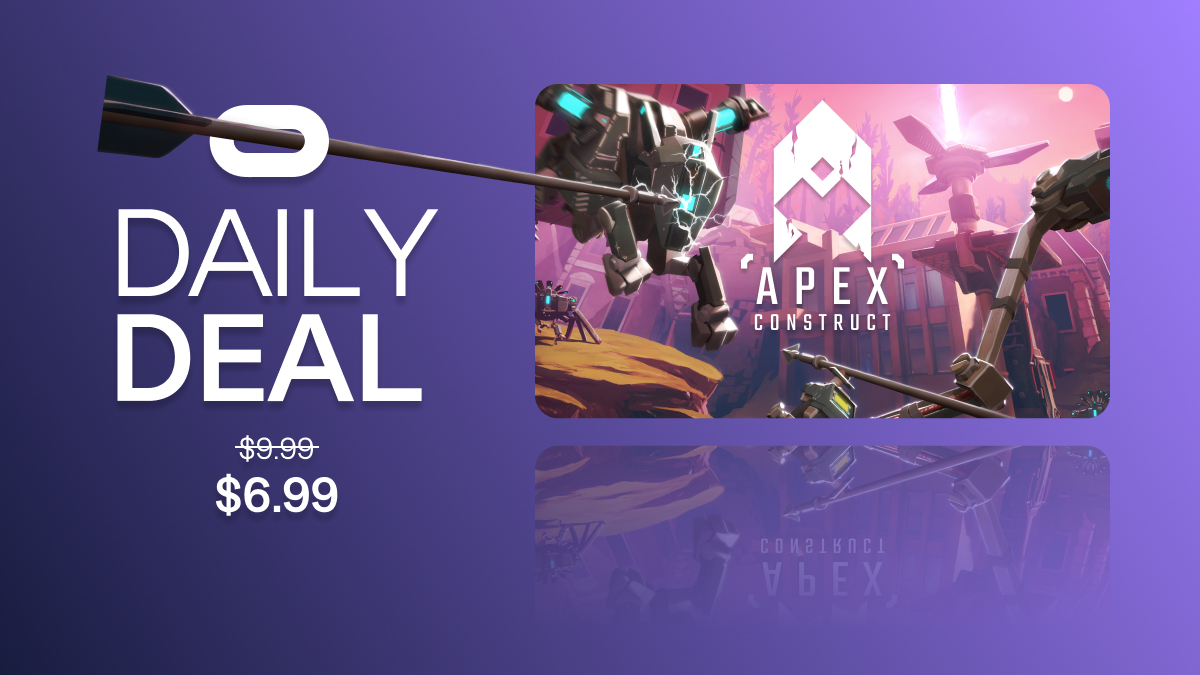 ApexConstructVR's tweet image. You can join in on the fun NOW with 30% off Apex Construct in today's #Quest daily deal! 🤑

Find out the reason why mankind went extinct 🤖 ocul.us/3IRA0RJ

#vr #virtualreality #quest2 #questtogether