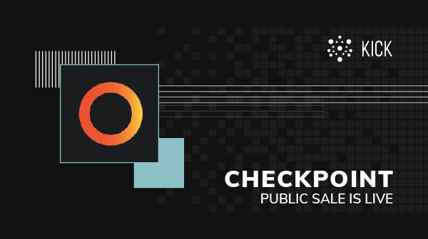 kicklaunchpad's tweet photo. Checkpoint public sale is live! 
We sold 2,1% of tokens from the available supply. We can do better - let`s support this great project. 
💎 Price: $0.015
💎 Ends: March 11 12:00 PM UTC.
💎  Requirements to endorse: 10,000 KICK staked in a locked pool
🔗 https://t.co/TkGiB01QF3 https://t.co/NOmD1OVk6v