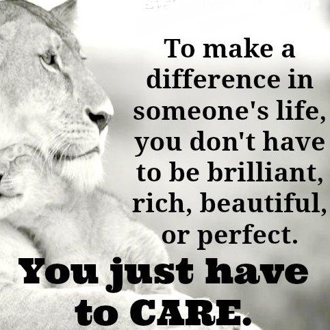 One Kind Word...
You never Know who needs you.