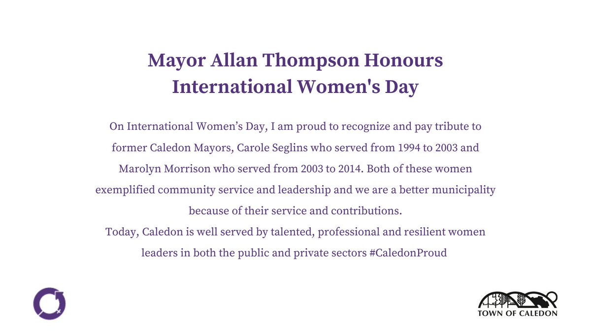 Caledon_Allan's tweet photo. In celebration of International Women's Day, I want to recognize and celebrate the social, economic, cultural, and political achievements of women in our community. Together, each one of us can help create a gender equal community.

#IWD2022 #BreakTheBias @womensday https://t.co/sIMsXfO4eZ